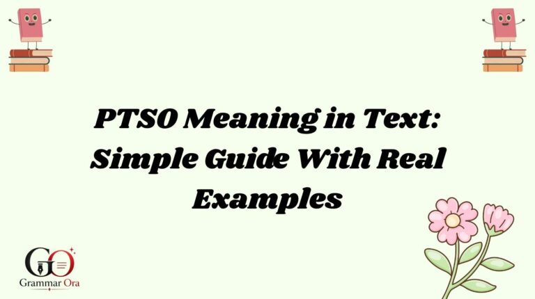 PTSO Meaning
