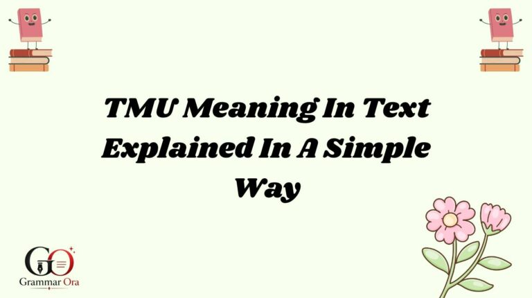 TMU Meaning