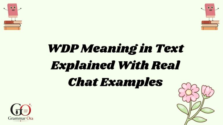 WDP Meaning