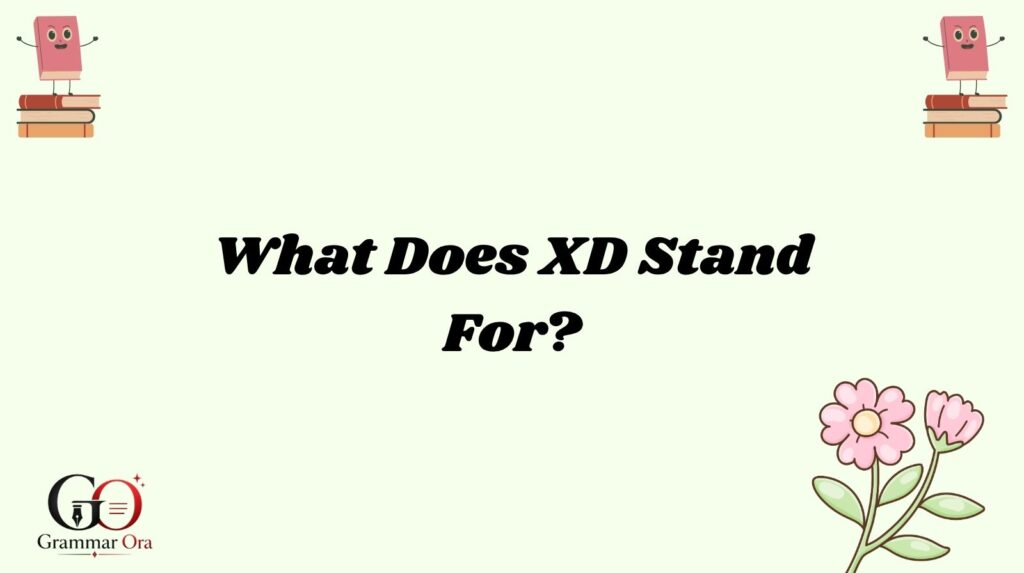 XD Meaning