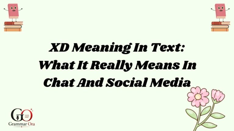 XD Meaning